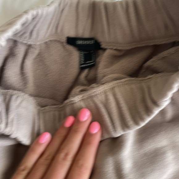 Tan forever 21 size small sweatpants - Picture 2 of 2